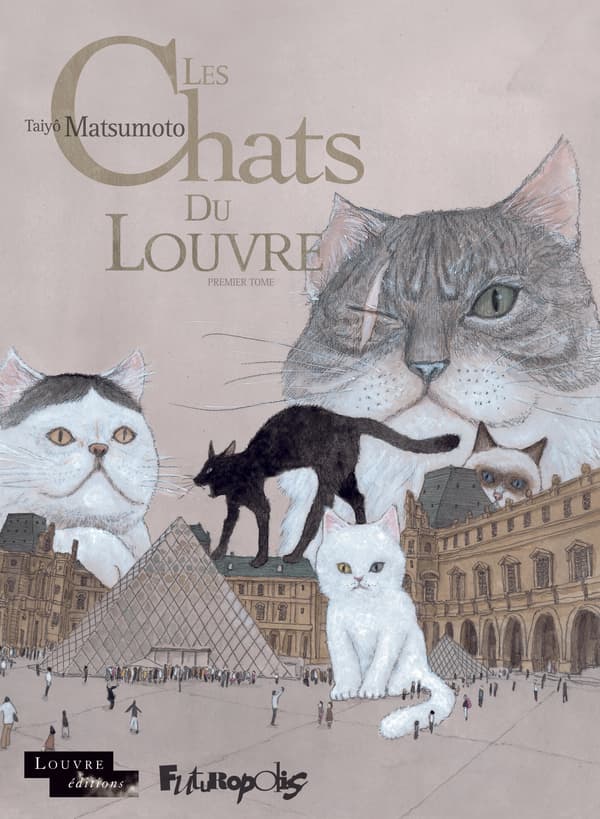 Couverture des Chats du Louvre Couverture des Chats du Louvre