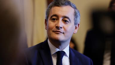 Gérald Darmanin à Paris le 15 janvier 2024