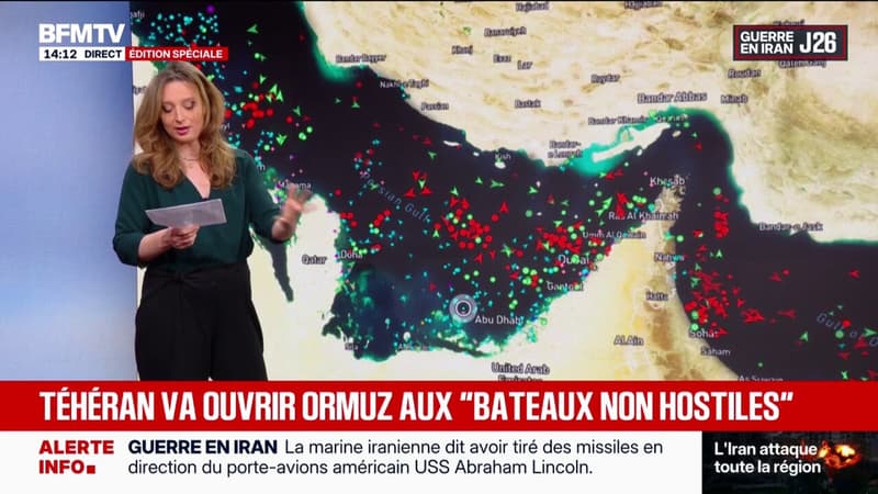Moyen-Orient: le trafic reprend au compte-gouttes dans le détroit d'Ormuz
