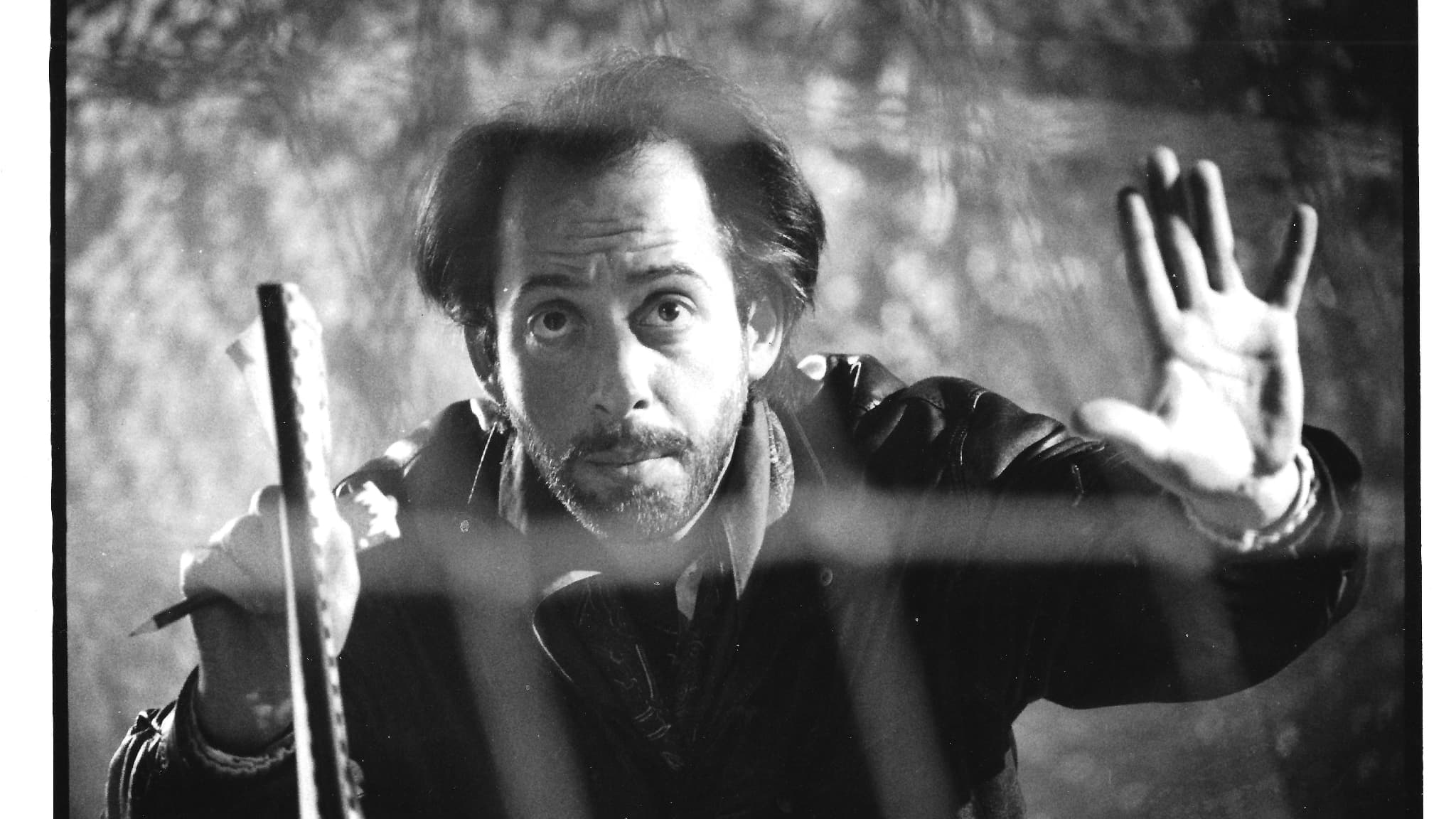 Le réalisateur René Manzor sur le tournage de "3615 Code Père Noël"