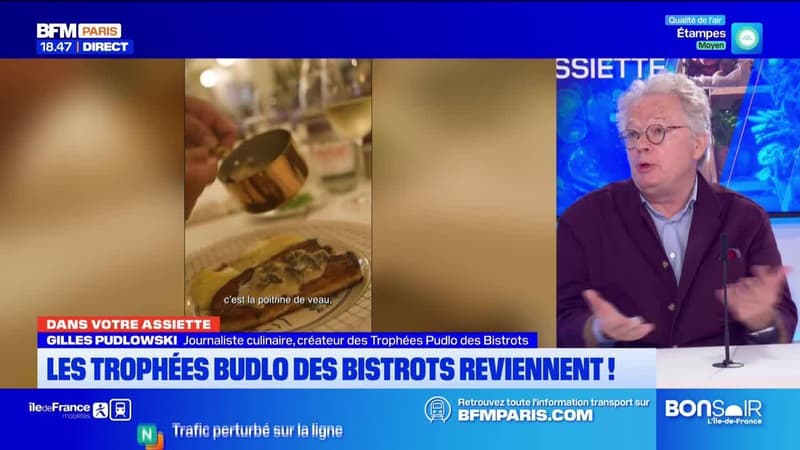 Dans votre assiette du jeudi 17 octobre - Les Trophées Pudlo des Bistrots...