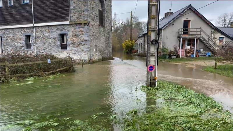 La Bretagne est sous l'eau !