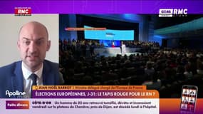 "Les sondages ne font pas l'élection", assure Jean-Noël Barrot, ministre délégué à l'Europe