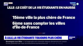 Lille: la vie étudiante toujours plus chère dans le Nord