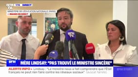 Lindsay: "Le ministre nous a fait comprendre que l'État français ne peut rien faire contre les réseaux sociaux", affirme l'avocat de la famille