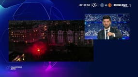 Le cortège des supporters se dirige vers le Parc des Princes