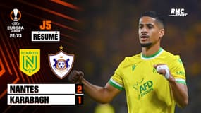 Résumé : Nantes 2-1 Karabagh - Ligue Europa (J5)