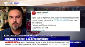Maxime Chattam: "Je ne sais pas bien pourquoi certains commerces sont ouverts et pas les librairies" - 02/11