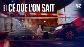 Un officier de police judiciaire, après l'attaque au couteau et au marteau à Paris, le 3 décembre 2023