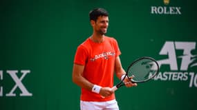 Novak Djokovic à Monte-Carlo