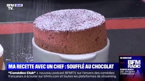 Ma recette avec un chef: le soufflé au chocolat avec Philippe Gaudin