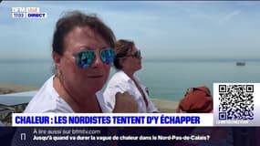 Chaleur: les Nordistes tentent d'y échapper