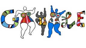 Google rend hommage à Niki de Saint Phalle en lui consacrant un doodle.