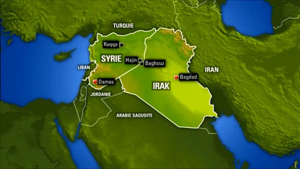 Carte Syrie