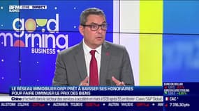 Guillaume Martinaud, le président d'orpi, sur BFM Business le 6 avril 2023