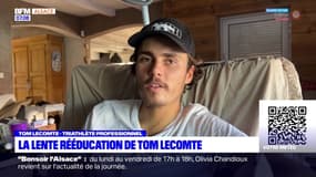 Triathlon: la lente rééducation de l'Alsacien Tom Lecomte