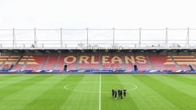 Le Stade de la Source à Orléans, le 18 novembre 2023