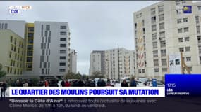 Nice: la rénovation urbaine se poursuit dans le quartier des Moulins 