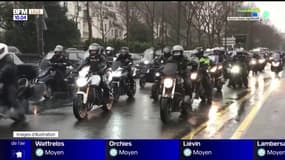 Lille: les motards mobilisés, des perturbations de circulation à prévoir