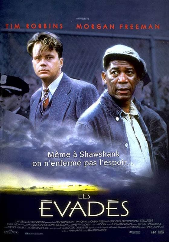 Affiche du film Les évadés Affiche du film Les évadés