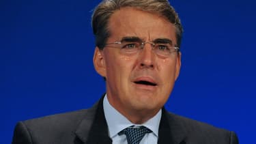 Le PDG d'Air France-KLM Alexandre de Juniac, le 24 juillet 2015.