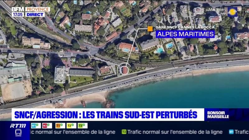 Région Sud: le trafic des TGV perturbé ce mardi après deux agressions