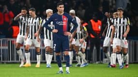 Achraf Hakimi lors de PSG-Newcastle le 28 novembre 2023