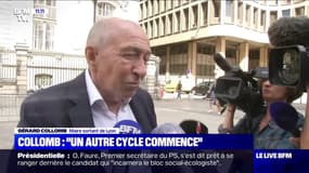 Municipales: Gérard Collomb estime qu'"un autre cycle commence" à Lyon