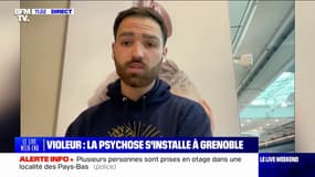 "Il y a un vrai climat de peur", réagit Yvenn Le Coz, délégué national de l'UNI et étudiant à Sciences Po Grenoble, à propos de la crainte du violeur à la trottinette dans la ville