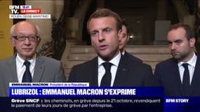 Emmanuel Macron sur Lubrizol: "Je sais le choc qui a été ressenti et l'inquiétude qui a été vécue"