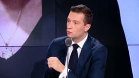 Jordan Bardella le président du RN sur le plateau des Grandes Gueules le 20 novembre 2024