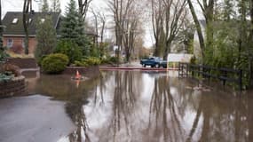 Inondations à Pierrefonds, le 7 mai 2017 au Québec