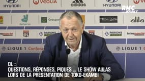 OL : Questions, réponses, piques… le show Aulas lors de la présentation de Toko-Ekambi