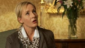 J. K. Rowling lors d'une interview filmée au Guardian, le 22 septembre dernier.