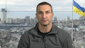 Wladimir Klitschko, membre de la défense territoriale de Kiev, frère du maire, le 2 février 2023 sur BFMTV