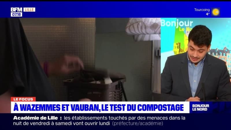 Lille: à Wazemmes et Vauban, le test du compostage