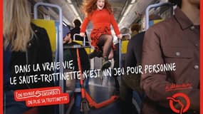 Campagne de la RATP contre les incivilités.