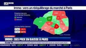 Immo: des prix en baisse à Paris 
