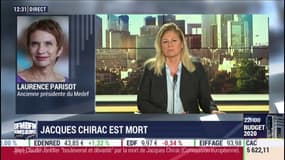 Décès de Jacques Chirac : "J'ai été marquée par le charisme de l'homme" se souvient Laurence Parisot