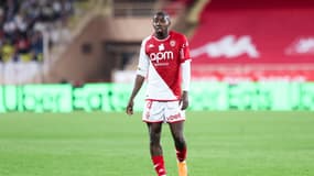 Mohamed Camara le 19 mai 2024 avec l'AS Monaco