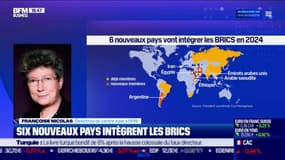 Six nouveaux pays intègrent les BRICS