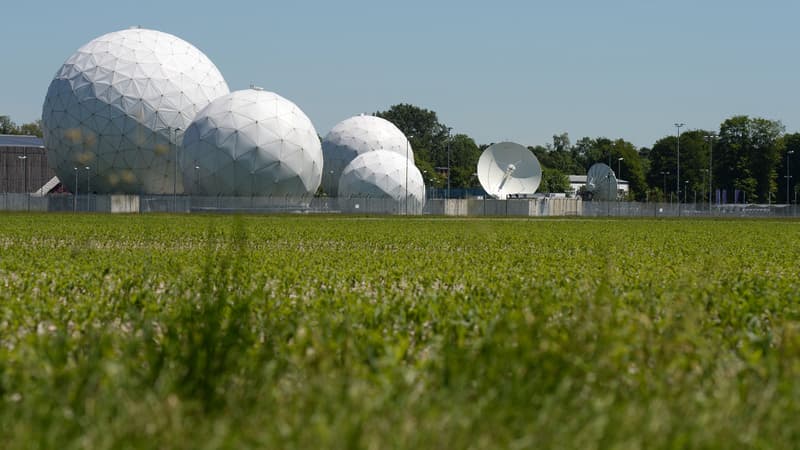 La base bavaroise de Bad Aibling, où travaillent une partie des services secrets allemands.