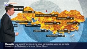 Météo Provence : un ciel nuageux, mais une journée douce en ce samedi, 16 degrés à Draguignan