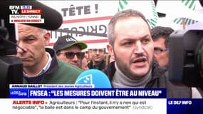 "On n'est pas là pour détruire des biens publics": le président des Jeunes Agriculteurs réagit aux actions des agriculteurs à Agen