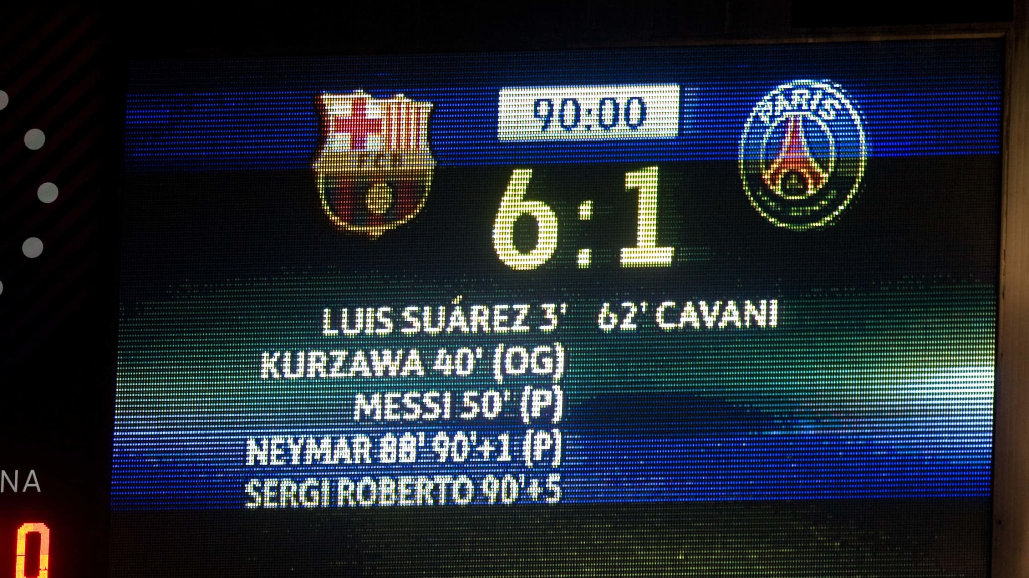 Barcelone-PSG en 2017