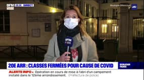Paris: des classes fermées dans le 20e après détection de cas de Covid-19