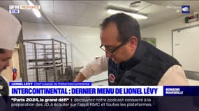 Marseille: le dernier menu du 31 décembre à l'Intercontinental pour le chef Lionel Lévy