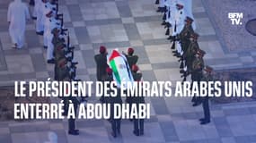  Le président des Émirats arabes unis, mort vendredi, a été enterré à Abou Dhabi