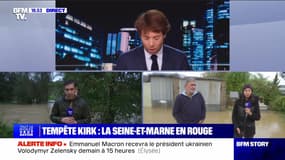 Tempête Kirk : 35 départements en vigilance orange - 09/10