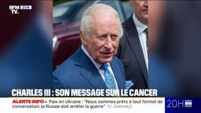 L'image de 20 h - "Effrayant": Dans un message écrit, le roi Charles III évoque le diagnostic de son cancer 